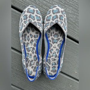 Rothy’s The Flat size 9 Grey Spotted